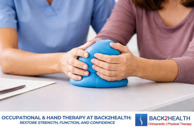Occupational & Hand Therapy at Back2Health: Restore Strength, Function, and Confidence