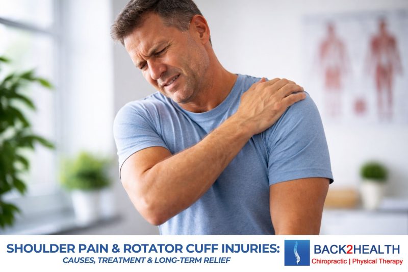 Shoulder Pain & Rotator Cuff Injuries: Causes, Treatment & Long-Term Relief